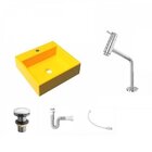 Kit Cuba Q395 Torneira Pratika 1060 Metal Válvula Click 1 Pol