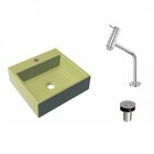 Kit Cuba Q395 Torneira Pratika 1060 Metal Válvula Click 1 Pol