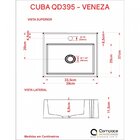 Kit Cuba Q395 Válvula Click 1 1/2 Polegada Sifão Flexível Cro
