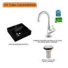Kit Cuba Q39 C/torneira 1198 Metal + Válvula 1'' (2,6cm)