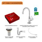 Kit Cuba Q39 C/torneira 1198 Metal + Válvula 1'' (2,6cm) + Si