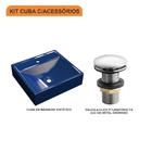 Kit Cuba Q39 C/válvula Click 1''g