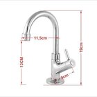 Kit Cuba Q39 Com Torneira 1198 Metal 1/4 Volta Verde Acqua