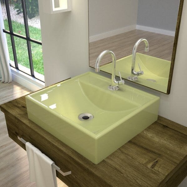 Kit Cuba Q39 Com Torneira 1198 Metal E Válvula 1" + Sifão Cro