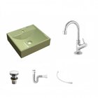 Kit Cuba Q39 Com Torneira 1198 Metal E Válvula Click 1 1/2" S