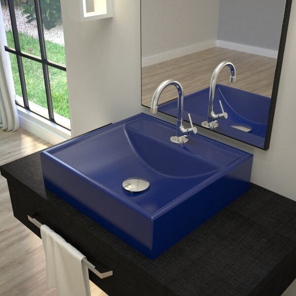 Kit Cuba Q39 Com Torneira 1198 Metal E Válvula Click 1 1/2" S