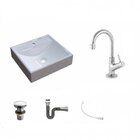 Kit Cuba Q39 Com Torneira 1198 Metal E Válvula Click 1 1/2" S