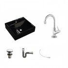 Kit Cuba Q39 Com Torneira 1198 Metal E Válvula Click 1"g Sifã