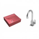 Kit Cuba Q39 Com Torneira Luxo 1195 Metal 1/4 Volta Compace R