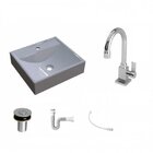 Kit Cuba Q39 Com Torneira Luxo 1195 Metal E Válvula Click 1"b