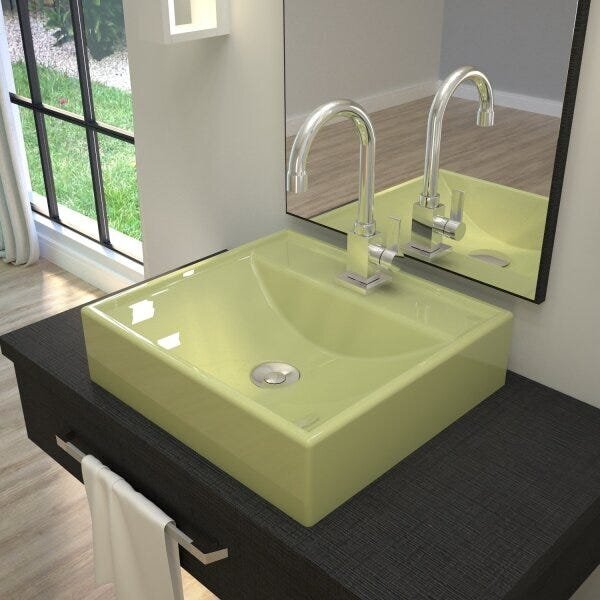 Kit Cuba Q39 Com Torneira Luxo 1195 Metal Válvula Click 1"b P