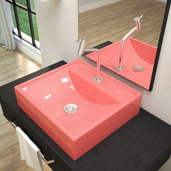 Kit Cuba Q39 Com Torneira Pratika 1060 Metal E Válvula Click