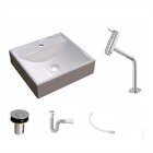 Kit Cuba Q39 Com Torneira Pratika 1060 Metal E Válvula Click