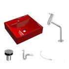 Kit Cuba Q39 Com Torneira Pratika 1060 Metal E Válvula Click