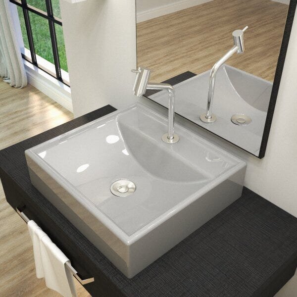 Kit Cuba Q39 Com Torneira Pratika 1060 Metal E Válvula Click