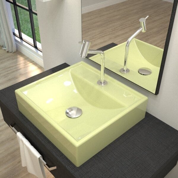 Kit Cuba Q39 Com Torneira Pratika 1060 Metal E Válvula Click