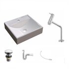 Kit Cuba Q39 Com Torneira Pratika 1060 Metal E Válvula Click