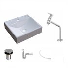 Kit Cuba Q39 Com Torneira Pratika 1060 Metal E Válvula Click