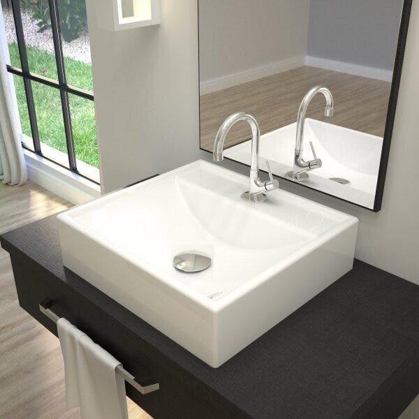 Kit Cuba Q39 Com Válvula Click 1 Pol. 1/2 Compace Branca