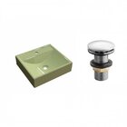 Kit Cuba Q39 Com Válvula Click 1 Pol. 1/2 Compace Verde Acqua