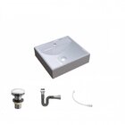 Kit Cuba Q39 Com Válvula Click 1 Pol. 1/2 Sifão Cromado E Fle