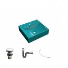 Kit Cuba Q39 Com Válvula Click 1 Pol. 1/2 Sifão Cromado E Fle