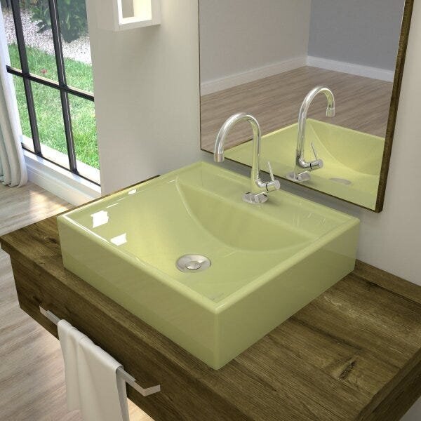 Kit Cuba Q39 Com Válvula Click Botão 1 Pol. Compace Verde Acq