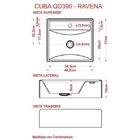 Kit Cuba Q39 Torneira C50 Válvula 1 Polegada Abs Compace Preto