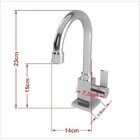 Kit Cuba Q39 Torneira Luxo 1195 Metal Válvula Click 1 Polegad