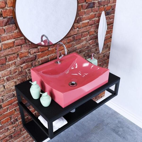 Kit Cuba Q440 C/torneira 1198 Metal 1/4 Volta