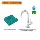 Kit Cuba Q440 C/torneira 1198 Metal 1/4 Volta