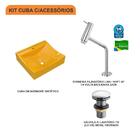 Kit Cuba Q440 C/torneira Pratika 1060 Metal + Válvula Click 1