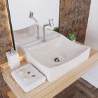 Kit Cuba Q440 C/torneira Pratika 1060 Metal + Válvula Click 1