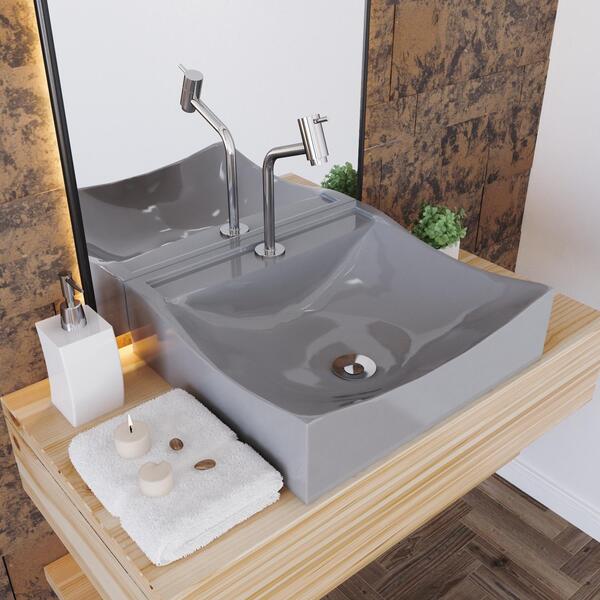 Kit Cuba Q440 C/torneira Pratika 1060 Metal + Válvula Click 1