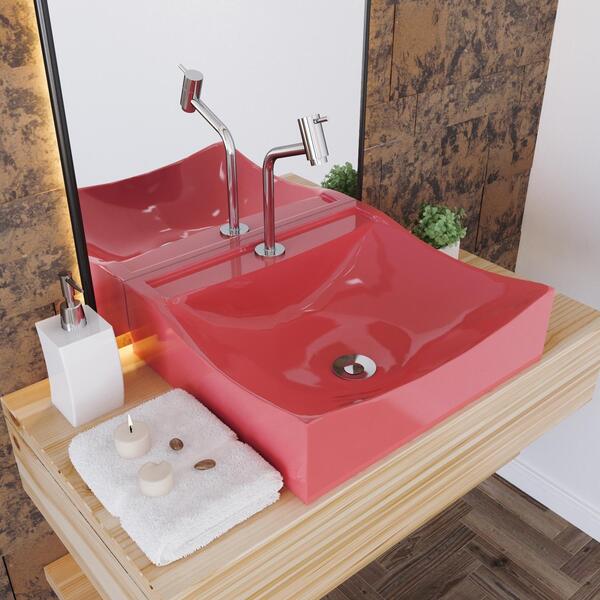 Kit Cuba Q440 C/torneira Pratika 1060 Metal + Válvula Click 1