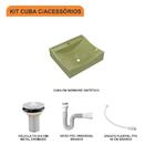 Kit Cuba Q440 C/válvula 1'' (2,6cm) + Sifão Pvc + Flexível