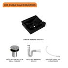 Kit Cuba Q440 C/válvula Click 1''b (2,6cm) + Sifão Pvc + Flex