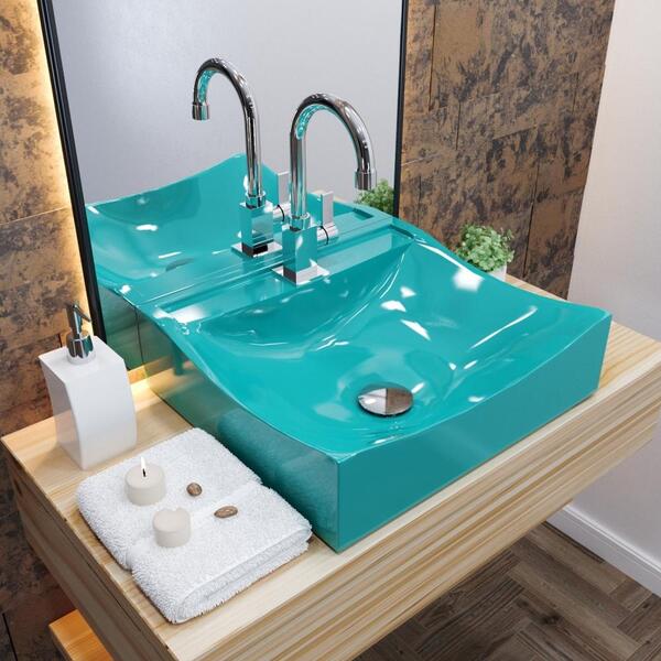 Kit Cuba Q440 C/válvula Click 1''g + Sifão Pvc + Flexível