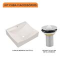 Kit Cuba Q440 C/válvula Metal 1'' (2,6cm)