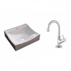 Kit Cuba Q440 Com Torneira 1198 Metal 1/4 Volta Compace Bege