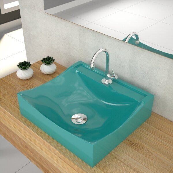 Kit Cuba Q440 Com Torneira 1198 Metal E Válvula Click 1"b Com