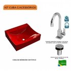 Kit Cuba Q440 Com Torneira Luxo 1195 E Válvula Click 1"b Pol.