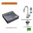 Kit Cuba Q440 Com Torneira Luxo 1195 E Válvula Click 1"b Pol.