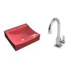 Kit Cuba Q440 Com Torneira Luxo 1195 Metal 1/4 Volta Compace