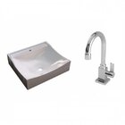 Kit Cuba Q440 Com Torneira Luxo 1195 Metal 1/4 Volta Compace