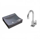 Kit Cuba Q440 Com Torneira Luxo 1195 Metal 1/4 Volta Compace