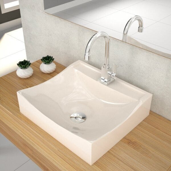 Kit Cuba Q440 Com Torneira Luxo 1195 Metal E Válvula Click 1"