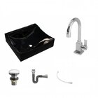 Kit Cuba Q440 Com Torneira Luxo 1195 Metal E Válvula Click 1