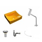 Kit Cuba Q440 Com Torneira Pratika 1060 Metal E Válvula 1 Pol