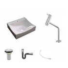 Kit Cuba Q440 Com Torneira Pratika 1060 Metal E Válvula 1 Pol